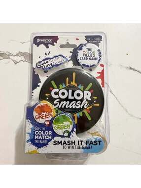 Pressman Color Smash Card Game NEW